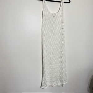 Zara lace knit midi dress